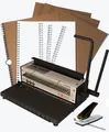 Produktbild: Kalenderbindegerät inkl. Zubehör (99 Teile) - Bindemaschine / Bindegerät TD-1500