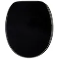Produktbild: SANILO® WC-Sitz mit Absenkautomatik Schwarz, Toilettendeckel direkt vom Hersteller, Klodeckel, Klobrille, WC Deckel, Toilettensitz, Toilettenbrille