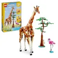 Produktbild: LEGO 31150 Creator 3-in-1 Tiersafari, Giraffe mit Flamingo, 2 Gazellen oder Löwe