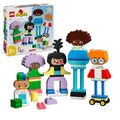 Produktbild: LEGO DUPLO Town Baubare Menschen mit großen Gefühlen - Lernspielzeug für Kinder ab 3 Jahren - Montessori Spielzeug mit 5 Figuren für Rollenspiele - 71 Steine zum Bauen - Geschenk für Kinder 10423