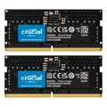Produktbild: Crucial 16GB Kit (2x8GB) DDR5-5600 CL46 SO-DIMM Arbeitsspeicher CT2K8G56C46S5