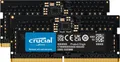 Produktbild: Crucial RAM 16GB (2x8GB) Kit DDR5 5600MHz SODIMM schwarz CT2K8G56C46S5