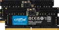 Produktbild: Crucial RAM 16GB (2x8GB) Kit DDR5 5600MHz SODIMM schwarz