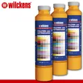 Produktbild: Wilckens 3 x 750 ml Vollton- und Abtönfarbe | Bast | Wandfarbe wetterbständig