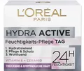 Produktbild: 4x 50ml Loreal Hydra Active Feuchtigkeit Tagescreme Trockene & sensible Haut