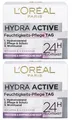 Produktbild: ✅ Loreal Hydra Active Tagespflege Creme sensible Haut Feuchtigkeit 2x 50ml ✅