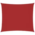 Produktbild: vidaXL Sonnensegel, Sonnenschutz Wasserfest Rechteckig, UV Schutz Sichtschutz für Terrasse Balkon Garten, Windschutz Regenschutz, Rot Oxford-Gewebe