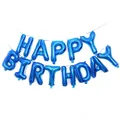 Produktbild: Folie Luftballons Happy Birthday Banner Kit - Blau Party Dekorationen Ballons...