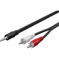 Produktbild: Goobay 2in1 (15 m, 3.5mm Klinke (AUX), Cinch) (50780)