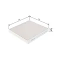Produktbild: Filter Innenraumluft Bosch 1987432540 für Audi Man Seat Skoda VW Cupra