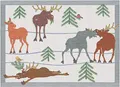 Produktbild: Ekelund - Tischsets (2er Set) Clumsy Moose 35x48 cm 100% Baumwolle