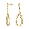 Produktbild: Esprit Collection Damen Ohrringe Edelstahl Gold Chic ESER12961B000