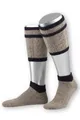 Produktbild: Lusana Trachtensocken Loferl - L479T - dunkelblau, oliv, dunkelrot