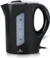 Produktbild: Lentz Wasserkocher 1 Liter Warmwasserbereiter Automatische und manuelle Abschaltung Schwarz