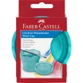 Produktbild: Faber-Castell 181580 - Wasserbecher CLIC & GO, türkis, 1 Stück
