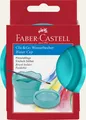 Produktbild: FABER-CASTELL 181580 Wasserbecher Click & Go - türkis