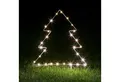 Produktbild: Lights4fun LED Dekolicht 28er Micro LED Tannenbaum Stableuchte, LED fest integriert