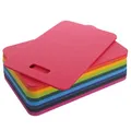 Produktbild: Melan-Store Yate 18er Set Sitzkissen – wasserdichte Outdoor Sitzunterlagen Viereckig mit Griff – Bunte Stuhlkissen in Regenbogenfarben – Ideal für Kindergarten, Schule, Ausflüge & Garten
