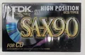 Produktbild: TDK SA-X 90 High Position IECII/ Type II Kassette Tape | Neu