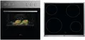 Produktbild: AEG KOMBI1025 EEK: A Herdset mit Glaskeramikkochfeld (OU5AE10CM + HE604000XB), 6