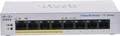 Produktbild: Cisco CBS110-8PP-D Unmanaged L2 Gigabit Ethernet 8 Ports PoE 32W 400MHz Prozesso
