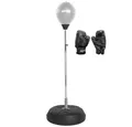 Produktbild: Sportinator Punchingball Standbox-Trainer inkl. Boxbirne & Boxhandschuhen, höhenverstellbare Stange von 125 cm bis 150 cm