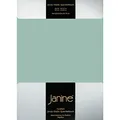 Produktbild: Janine Design Jersey Elastic Spannbetttuch rauchgrün, 140x200 cm - 160x220 cm