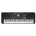 Produktbild: Yamaha PSR-EW425 Digital-Keyboard, schwarz – Vielseitiges, tragbares Digital-Keyboard mit 76 anschlagdynamischen Tasten, 820 Instrumentenklängen, Premium Orgelsounds und LCD-Display