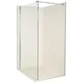 Produktbild: Dusbad Dusch-Drehtür Dusche Dusbad Vital 8 Seitenwand Walk in Solo Duschwand, 140x200 cm, ESG-Glas weiß 140 cm x 200 cm x 0 cm