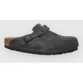 Produktbild: Birkenstock Boston Suede Leather Sandalen velvet grey Gr. 41