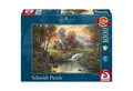 Produktbild: Schmidt Spiele Puzzle Holzhaus am Bach (Puzzle), 1000 Puzzleteile