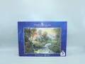Produktbild: 🧩 INNEN NEU: Kinkade I Holzhaus am Bach Puzzle 1000 Teile I Schmidt🧩