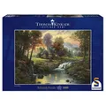 Produktbild: SCHMIDT SPIELE PUZZLE THOMAS KINKADE HOLZHAUS AM BACH 1000 TEILE 58445 NEU