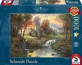 Produktbild: Holzhaus am Bach (Puzzle) | Mountain Retreat | Thomas Kinkade | Spiel | 58445