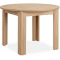 Produktbild: Homestyle4u Esstisch, Braun, Holz, Rund, 106x76x106 cm, Esszimmer, Tische, Esstische