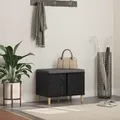 Produktbild: Vidaxl  Hall Bench  Black Oak 60 X 38 X 46 Cm Engineered Wood And Fabric