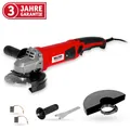 Produktbild: WALTER Winkelschleifer Flex 1200W Ø 125 mm, Drehzahlregelung, 3m Kabel, Softgrip
