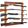 Produktbild: VEVOR Waffenregal zur Waffenaufbewahrung, 5 Gewehre Gewehrhalter Waffentresor-Zubehör für Gewehre & Schrotflinten, Waffenhalter im Waffenschrank, Schrotflinten-Gewehrauflage 60 kg Gewichtskapazität