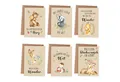 Produktbild: PAPIERDRACHEN Klappkarte 6 Glückwunschkarten zur Geburt - Baby Klappkarten mit Umschlag