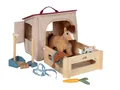 Produktbild: Spielset Pferd mit Stall und Zubehör in der Tasche 12731 Deutsch 2025