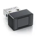 Produktbild: CSL - USB Fingerabdrucksensor Fingerabdruckleser - Fingerprint Reader - Windows 8 10 11 Hello – unterstützt bis zu 10 IDs – USB - Plug & Play – Finger Scanner