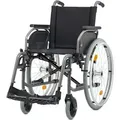 Produktbild: Rollstuhl S-Eco 2 anthrazit-metallic, Duo-Armlehnen, PU>>>>SB 37 cm