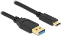 Produktbild: Delock SuperSpeed USB (USB 3.2 Gen 1) Kabel Typ-A zu USB Type-C™ 2 m