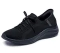 Produktbild: Skechers Damen Ultra Flex 3.0 Brilliant Path Slip-InTurnschuhe, Black Knit/Trim, 37 EU