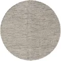 Produktbild: benuta Pure Wollteppich Rocco Beige/Schwarz ø 100 cm rund - Naturfaserteppich aus Wolle