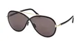Produktbild: Tom Ford Sonnenbrillen RICKIE FT 1007 Shiny Black/Grey 65/5/135 Damen