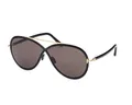 Produktbild: TOM FORD Damen Butterfly Sonnenbrille RICKIE FT1007 01A Schwarz / Grau 65-05-135