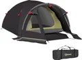 Produktbild: Outsunny Campingzelt für 2 Personen leicht, stabil wasserdicht UV 50+ Tunnelzelt mit Vordach Seitentür&Fenster, für Camping Reise Trekking Garten