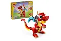 Produktbild: LEGO® Creator 3in1 Roter Drache 31145 Spielbausteine, (Konstruktions-Spielse, 149 St., Set3-in-1), 149-teiliges LEGO Bauset