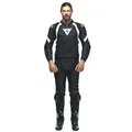Produktbild: Dainese Avro 4 zweiteiler 2PC Motorrad Lederkombi Gr. 60 - Schwarzmatt Weiß